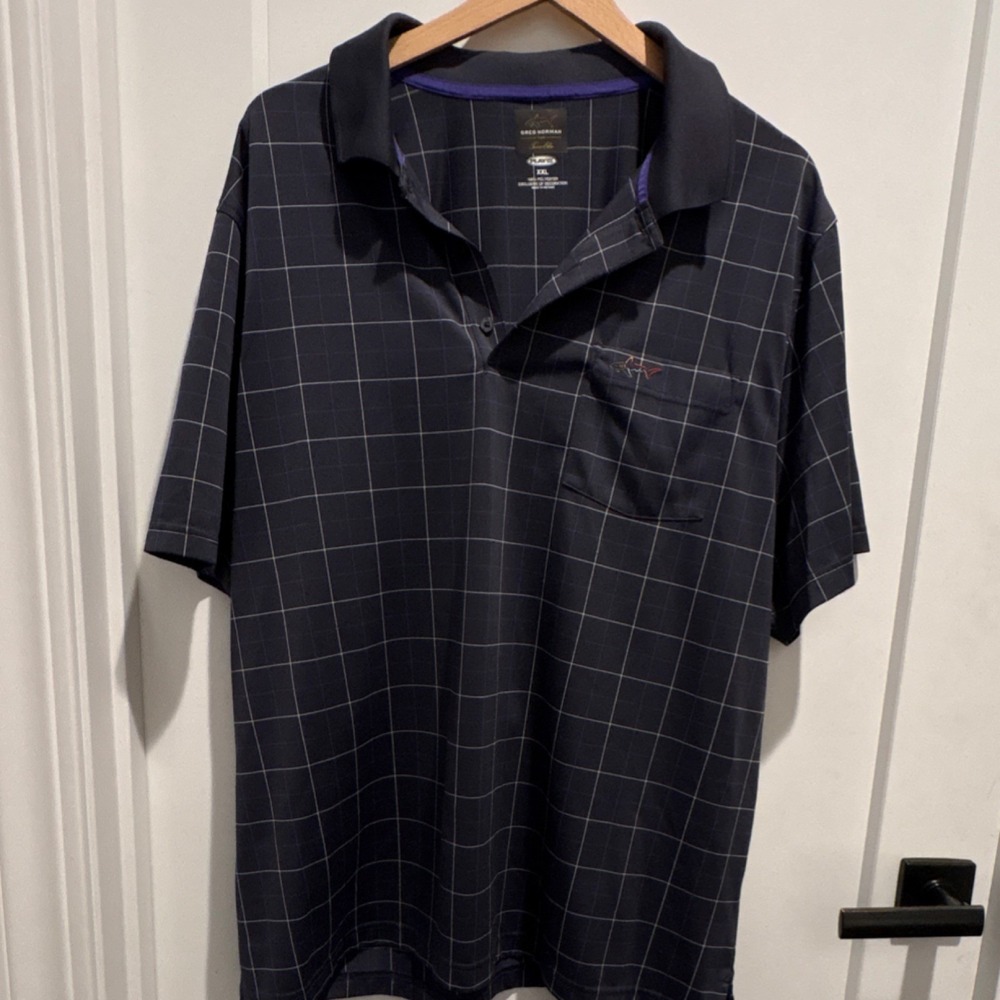 Greg Norman golf polo for Tasso Elba Play Dry  XXL. Cool classics. Effortlessly.